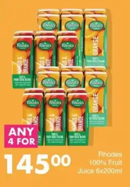 Save Hyper Rhodes 100% Fruit Juice offer