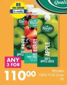 Save Hyper Rhodes 100% Fruit Juice offer