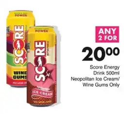 Save Hyper Score Energy Drink Neopolitan Ice Cream/ Wine Gums Only offer