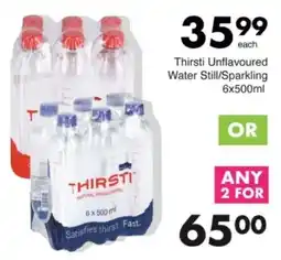 Save Hyper Thirsti Unflavoured Water Still/ Sparkling offer