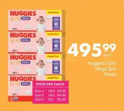 Save Hyper Huggies Gold Mega Box Pants offer