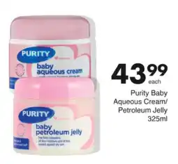 Save Hyper Purity Baby Aqueous Cream/ Petroleum Jelly offer