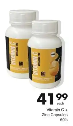 Save Hyper Vitamin C + Zinc Capsules offer