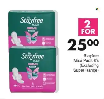 Save Hyper Stayfree Maxi Pads offer