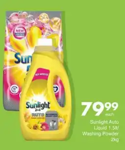 Save Hyper Sunlight Auto Liquid/ Washing Powder offer