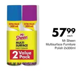 Save Hyper Mr Sheen Multisurface Furniture Polish offer