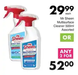 Save Hyper Mr Sheen Multisurface Cleaner offer