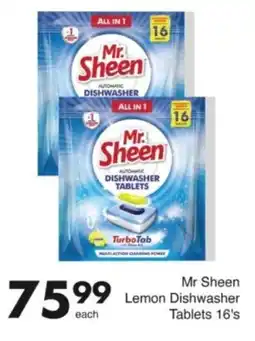 Save Hyper Mr Sheen Lemon Dishwasher Tablets offer