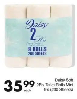 Save Hyper Daisy Soft 2Ply Toilet Rolls Mini offer