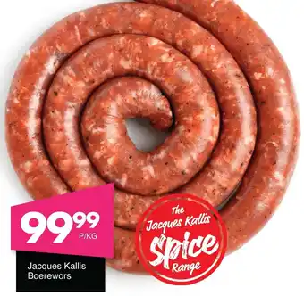 Save Hyper Jacques Kallis Boerewors offer