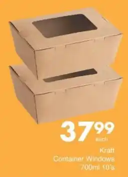 Save Hyper Kraft Container Windows offer
