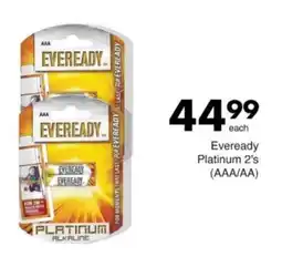 Save Hyper Eveready Platinum AAA/AA offer