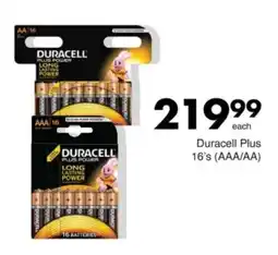 Save Hyper Duracell Plus AAA/AA offer