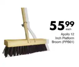 Save Hyper Apollo 12 Inch Platform Broom offer