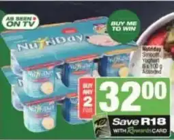 KwikSpar Nutriday Smooth Yoghurt Assorted offer
