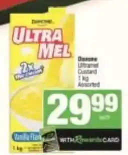 KwikSpar Danone Ultra Mel Custard Assorted offer