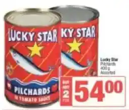 KwikSpar Lucky Star Pilchards Assorted offer