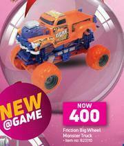 Game Friction Big Wheel Monster Truck offer