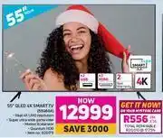 Game Samsung 55" QLED 4K Smart TV 55Q60A offer