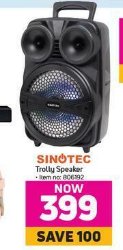 Game Sinotec Trolley Speaker offer