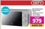 Game Defy 20L Solo Microwave Silver (DM0381) offer