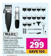Game Wahl 23 Piece Hair & Beard Clipper 9243-7916 offer