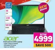Game Acer 39cm Intel Celeron A115 Laptop offer