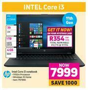 Game HP 39cm Intel Core i3 Notebook offer
