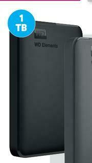 Game WD 1TB Elements Black Hard Drive (WDBUZG0010BB) offer
