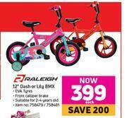 Game Raleigh 12" Dash Or Lily BMX-Each offer