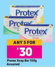 Game Protex Soap Bar Assorted-For Any 3 x 150g offer