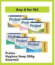Protex Hygiene Soap Assorted-For Any 6 x 200g offer at Game