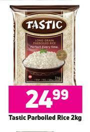 Game Tastic parboiled Rice-2kg offer