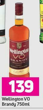 Wellington VO Brandy-750ml
