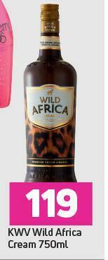 KWV Wild Africa Cream-750ml