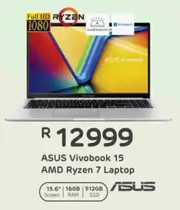 Computer Mania ASUS Vivobook 15 AMD Ryzen 7 Laptop offer