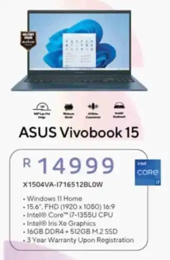 Computer Mania ASUS Vivobook 15 offer