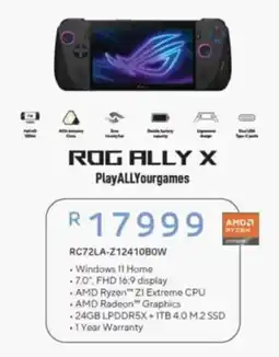 Computer Mania ROG Ally X offer