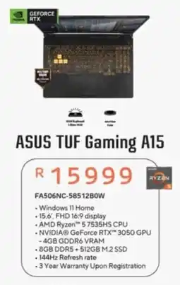 Computer Mania ASUS TUF Gaming A15 offer