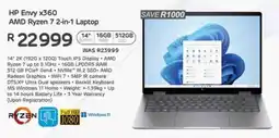 Computer Mania HP Envy x360 AMD Ryzen 7 2-in-1 Laptop offer
