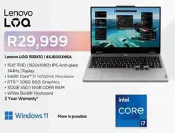 Computer Mania Lenovo LOQ 15IRX10 offer