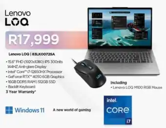 Computer Mania Lenovo LOQ offer