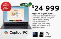 Computer Mania Acer Aspire 14 AI offer