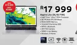 Computer Mania Acer Aspire Lite AL16-71M offer