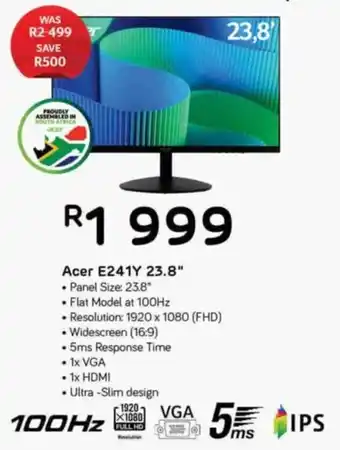Computer Mania Acer E241Y 23.8" offer