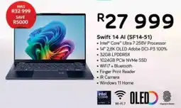 Computer Mania Acer Swift 14 AI SF14-51 offer