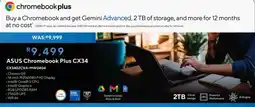 Computer Mania ASUS Chromebook Plus CX34 offer