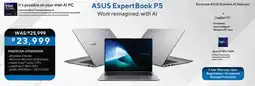 Computer Mania ASUS Expert Book P5 offer