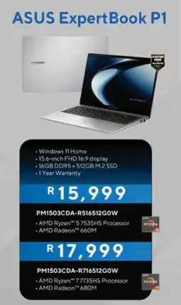 Computer Mania ASUS Expert Book P1 offer