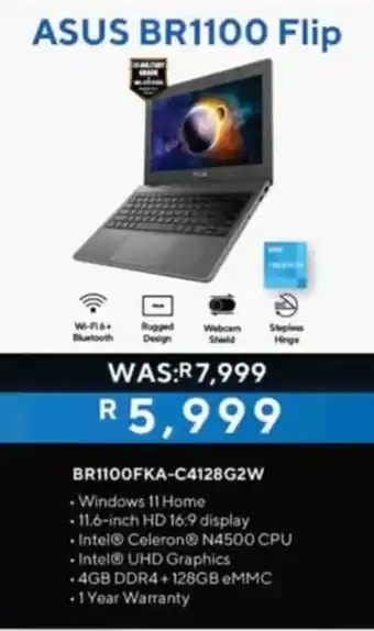 Computer Mania ASUS BR1100 Flip offer